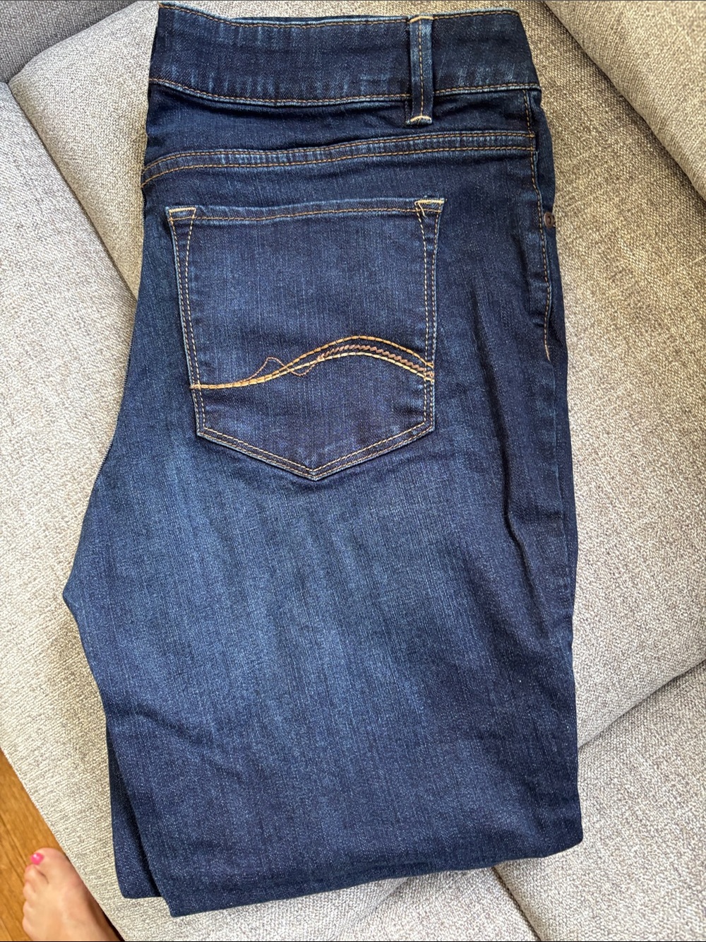 Sonoma mid rise straight denim jeans size 10P